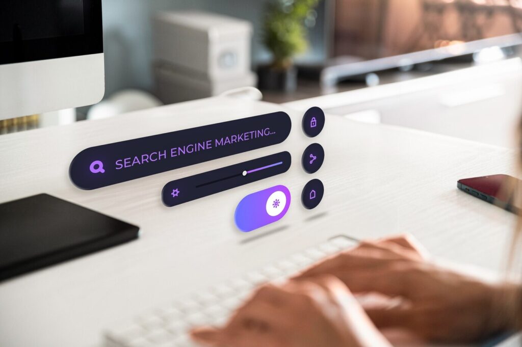search engine marketing concept 23 2150833507