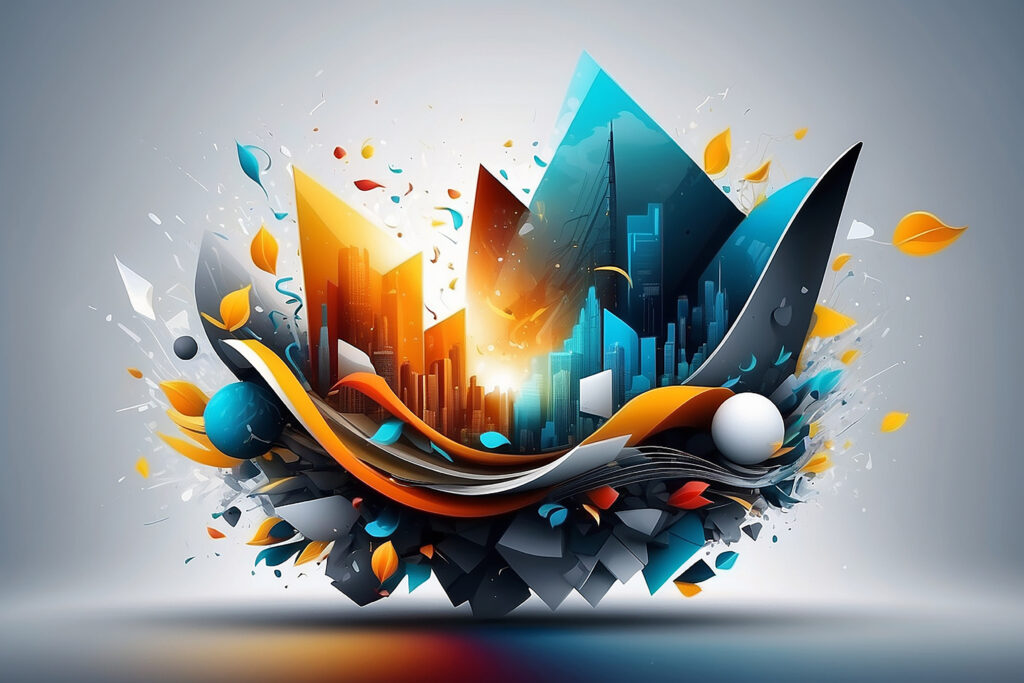 abstract business finance background