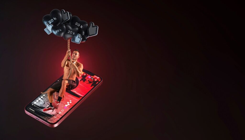 social media concept with device 23 2150149032